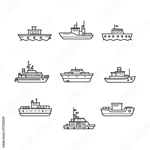 Barge anchors safely beside old dock