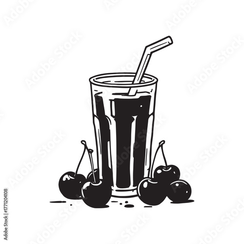 Cherry Cola Sparks Summer Evening Delight