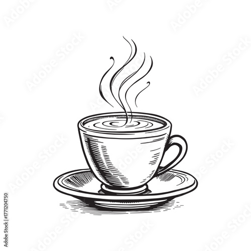 Cappuccino warms hearts on rainy mornings