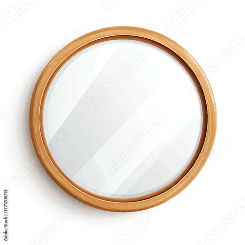 yuniazizah__a_wall-mounted_mirror_with_wooden_frame_style_of_be_1d33fc4b-9dea-491c-94f3-a9df9649116f