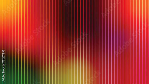 Vibrant neon gradient vertical stripes background in a colorful abstract design