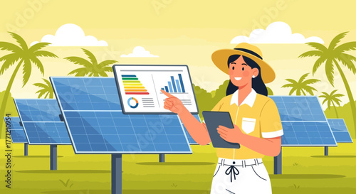 Optimizing Solar Energy Production with Data Analysis in a Tropical Environment
