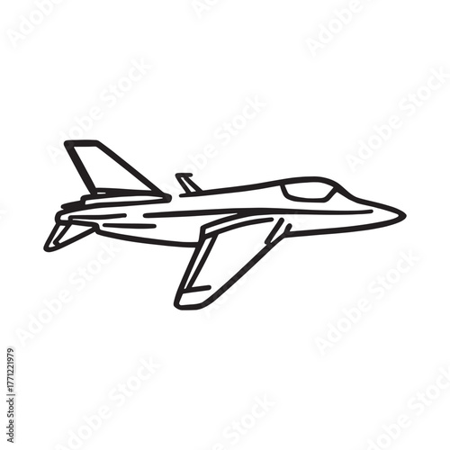 Jet Racing Through Thunderous Storm Clouds