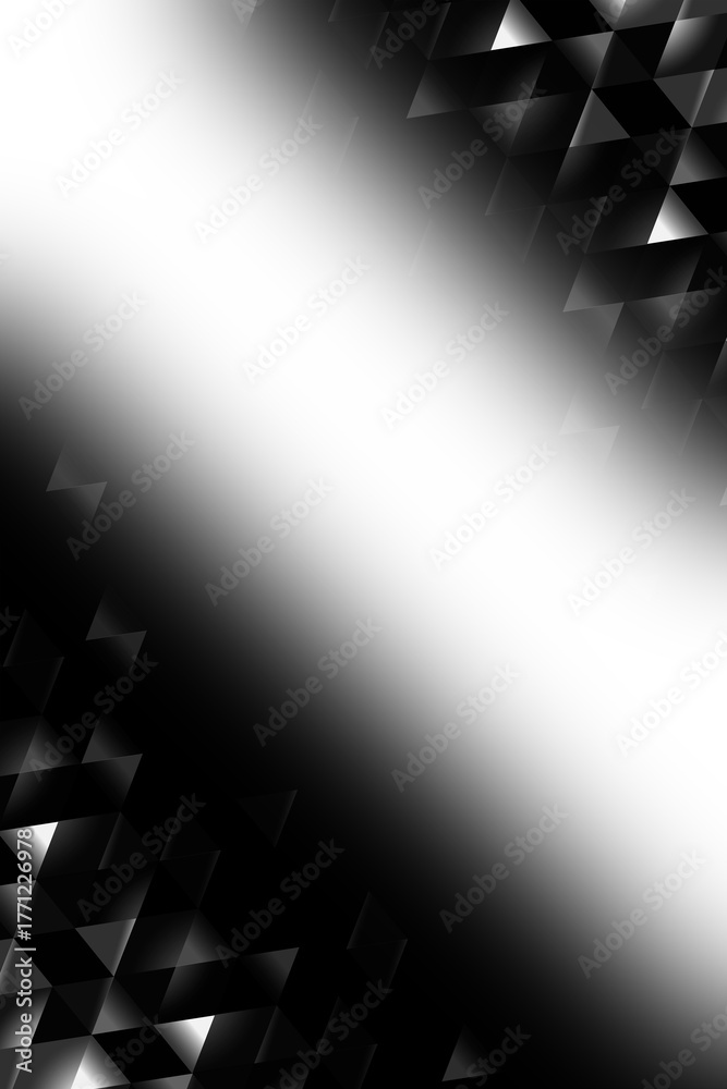 Naklejka premium Black prism pattern design element