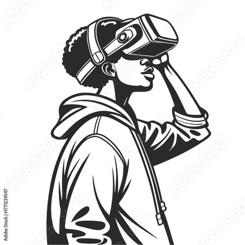 vector illustration of a pirate