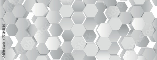Geometric gray background with copy space vector