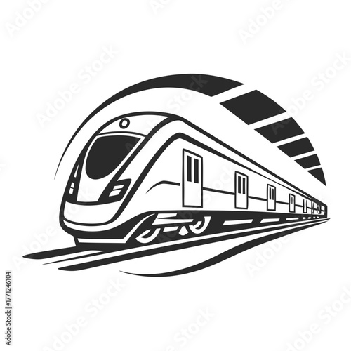 train vector illustration