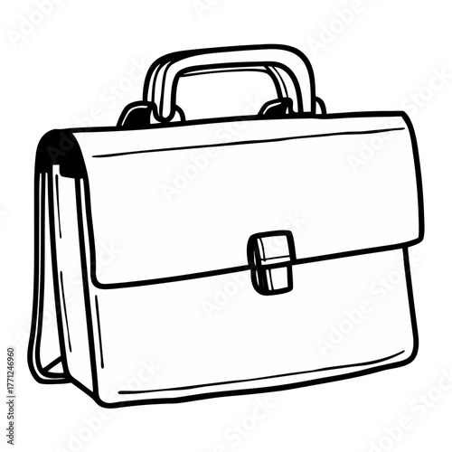 vector briefcase icon