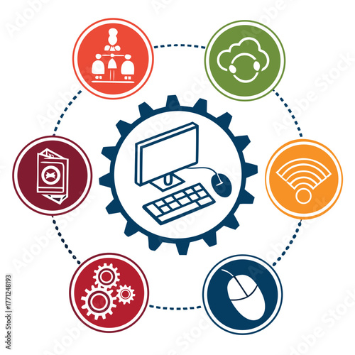 social network concept