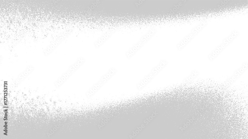 Fototapeta premium Grey white speckled gradient background texture