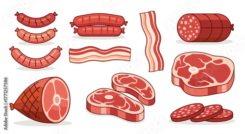 Organic, natural, vegan, cruelty free, collagen, anti age, antioxidant cosmetic editable stroke outline icons set isolated on white background flat vector illustration. Pixel perfect. 64 x 64.