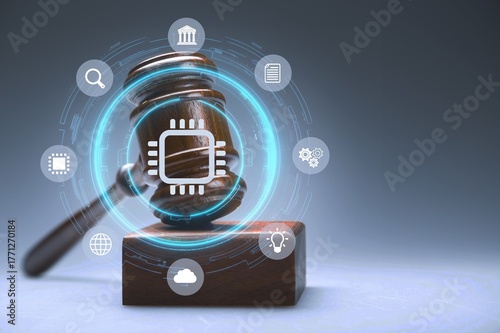 AI law legal concepts of online technology