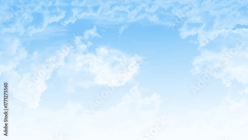 Sky cloud blue nature background web cloudy summer winter season day, light beauty horizon spring bright gradient calm abstract backdrop air nature view wallpaper landscape environment.