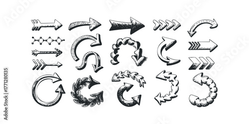 Drawn Arrows Collection