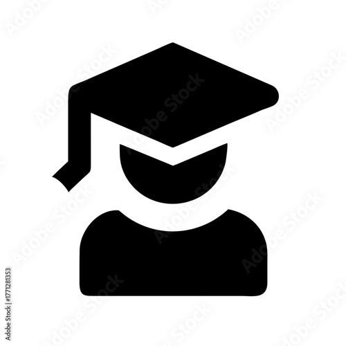 Graduate student icon