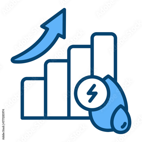 Efficiency Single Icon Vector Collection 