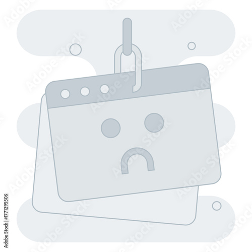 Broken Link Empty States Illustration