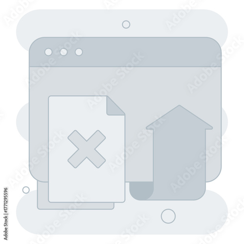 Upload Failed Empty States Illustration