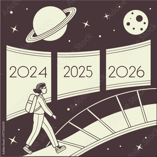 Journey Through Time: Planning for 2024, 2025, and 2026.

