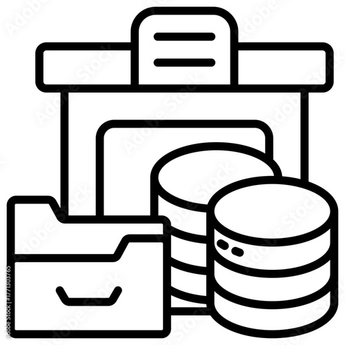 Data Warehouse Icon