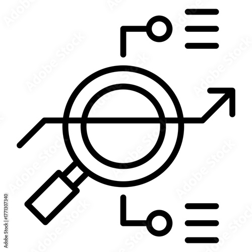 Causal analysis icon