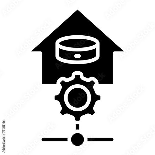 Data warehouse icon