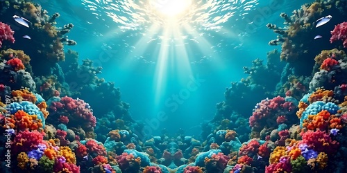 Fototapeta Naklejka Na Ścianę i Meble -  coral reef in the red sea