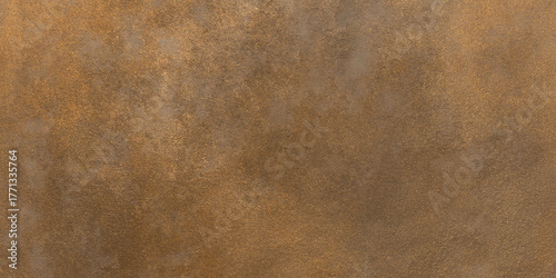 Rusty Metal Texture with Golden Brown and Dark Brown Patina back