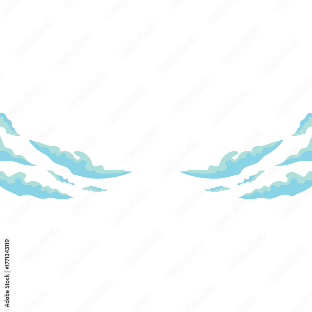 Fototapeta premium Cloud Illustration