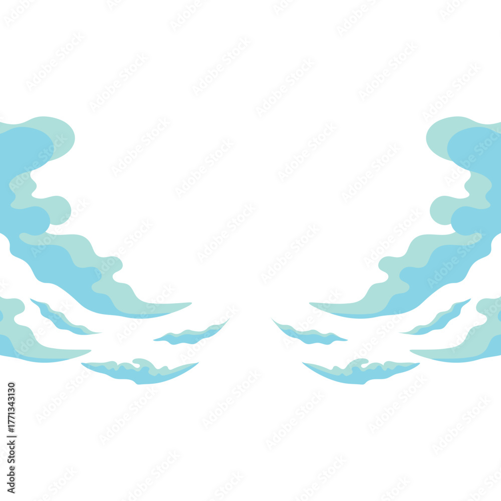 Obraz premium Cloud Illustration