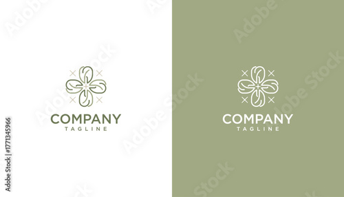 Dental logo design vector. Modern dental icon template