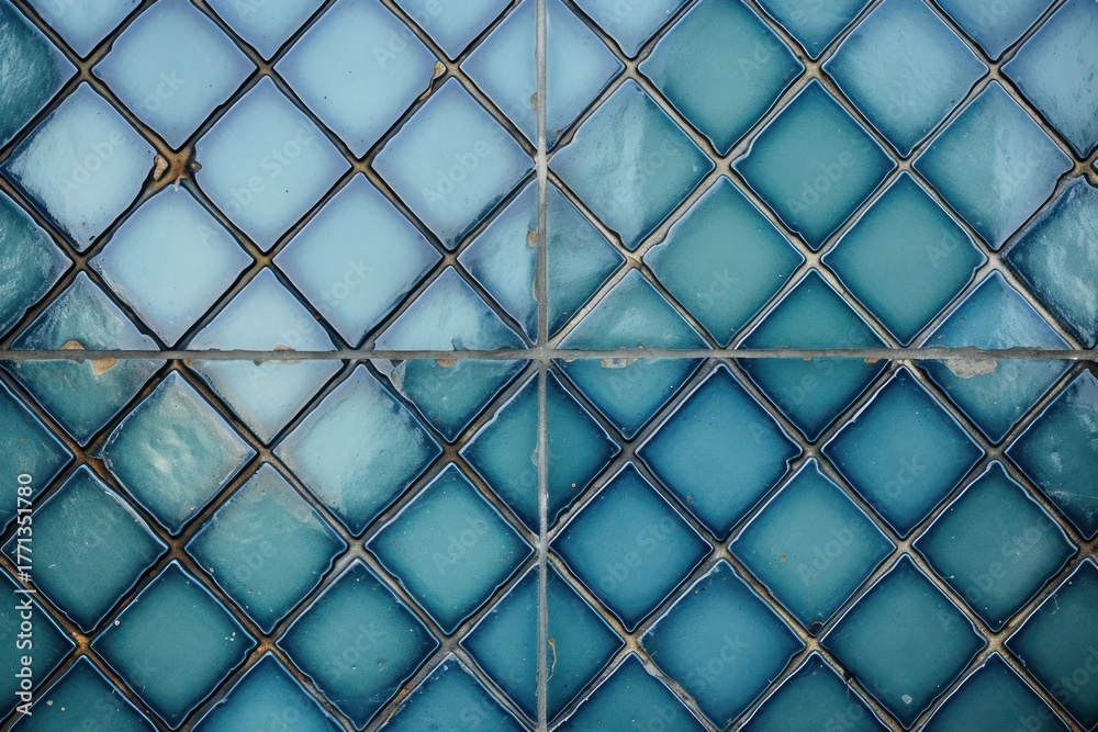 Fototapeta premium Classic pattern tile wall architecture backgrounds.