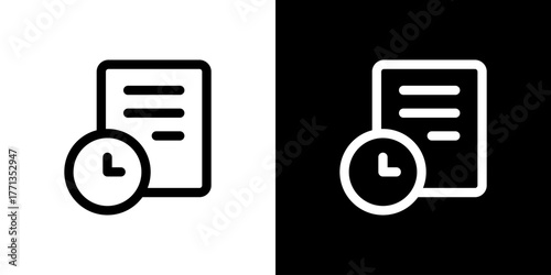 履歴・ヒストリーのアイコン