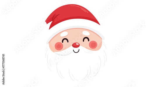 Cute Christmas Illustrations Collection – Santa Claus, Snowman, Reindeer, Christmas Trees, Gifts & Holiday Decorations
