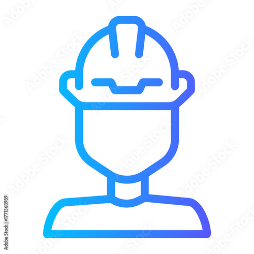construction foreman icon