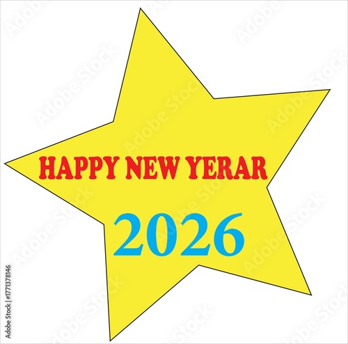 Happy New Year Celebration with Golden Fireworks, Sparkle Lights, and Midnight Countdown Background