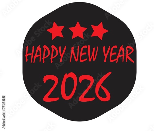 Happy New Year Celebration with Golden Fireworks, Sparkle Lights, and Midnight Countdown Background