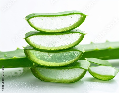 Wallpaper Mural aloe vera slices Torontodigital.ca