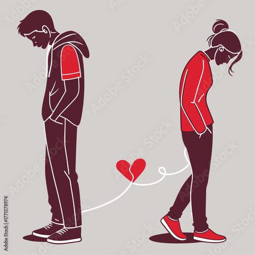 Broken Hearts and Separated Ways.

