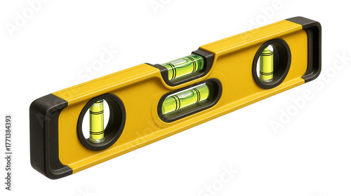 Magnetic plastic torpedo level for precise bricklaying tasks.
