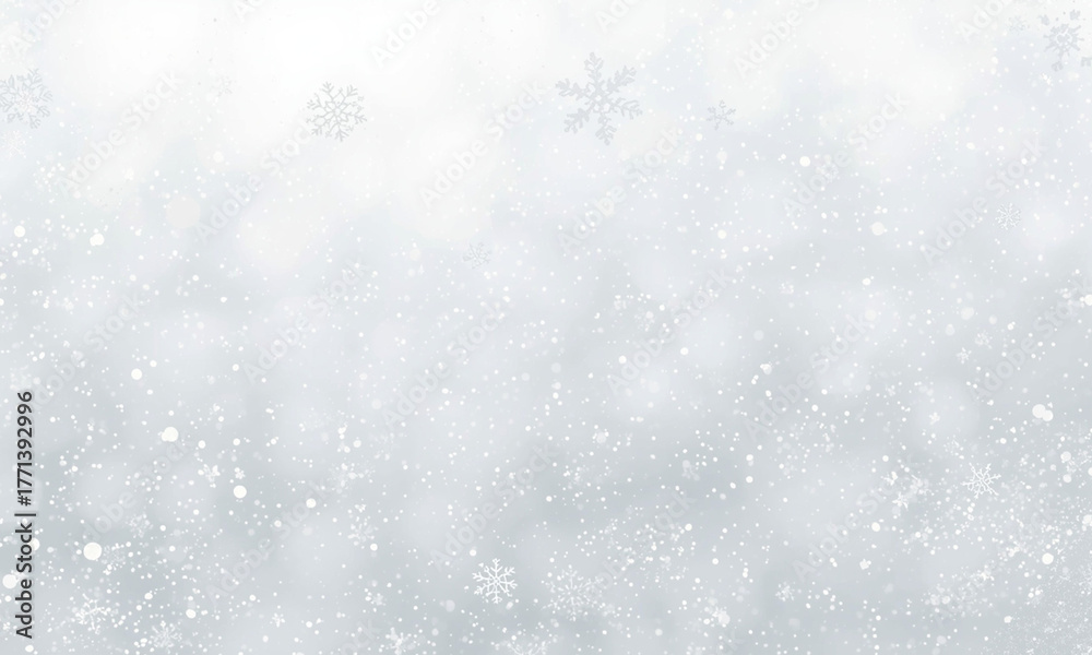 Obraz premium christmas background with snowflakes