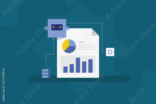 AI driven data analysis automating data preparation, visualization, and prediction through machine learning and natural language processing