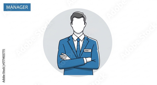 Find the best manager vector illustration for your business professional and corporate needs today online now