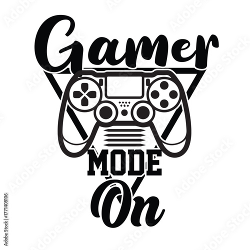 Gamer T Shirt Design