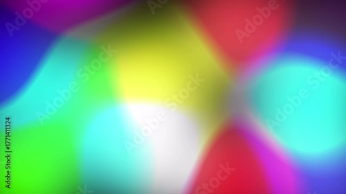 Colorful Gradient Abstract Motion Background Video.