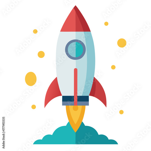 Modern Rocket Liftoff - Technology Advancement & Progress