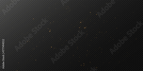 glitter sparkles christmas background vector shine effect magic golden festive glow particles.	