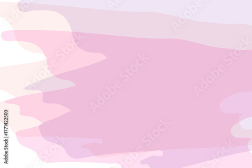 A watery landscape of pale celadon green and white, serene and perfectly balanced. Vecter abstract background