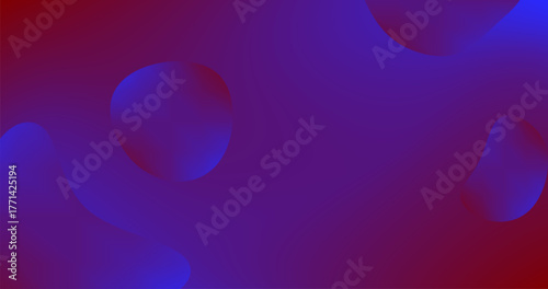 Purple Red Gradient Abstract background with Bubbles for advertisement presentation