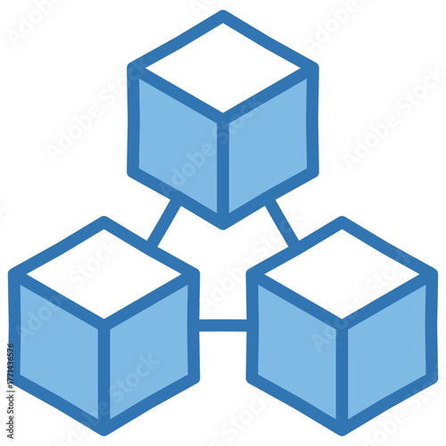 Network Cube Icon